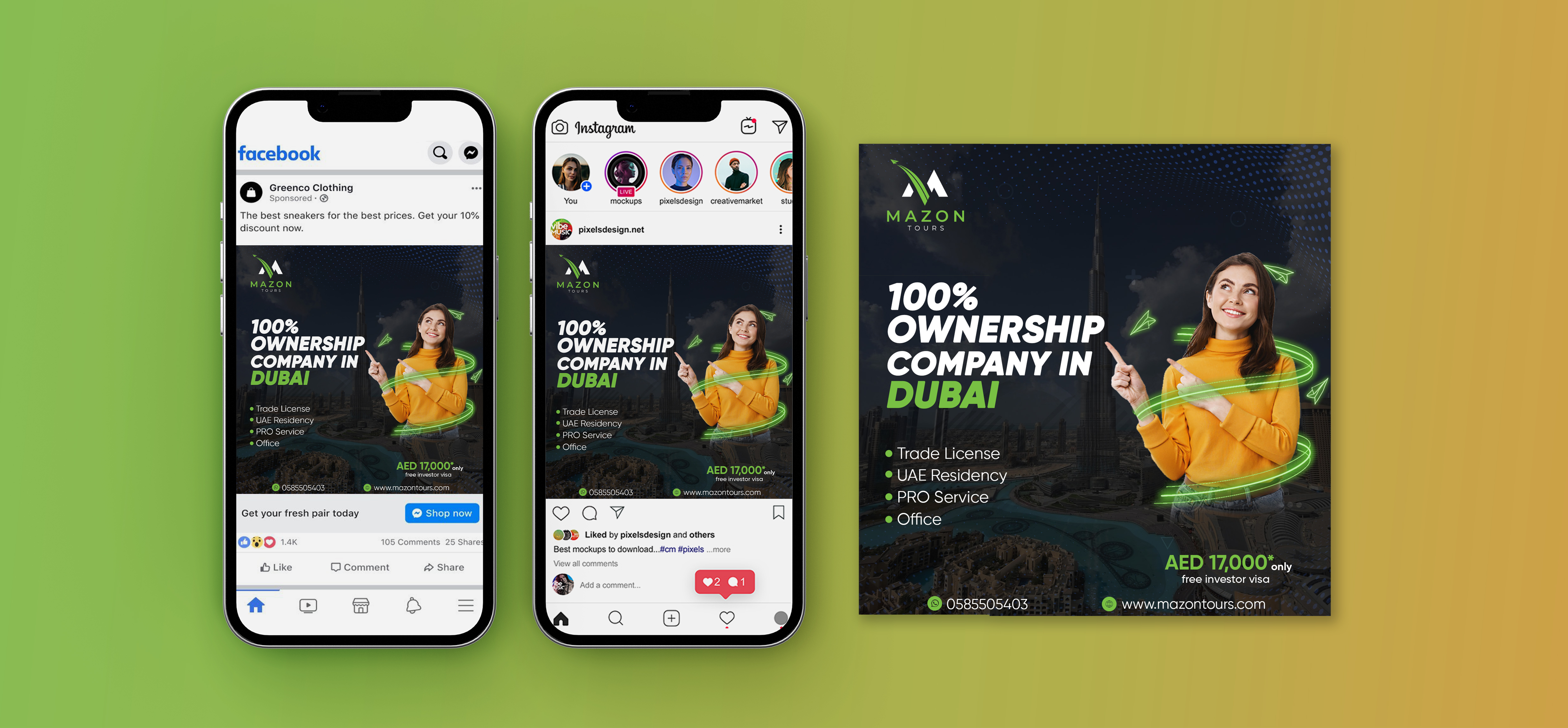 MAZON TOURS - SOCIAL MEDIA